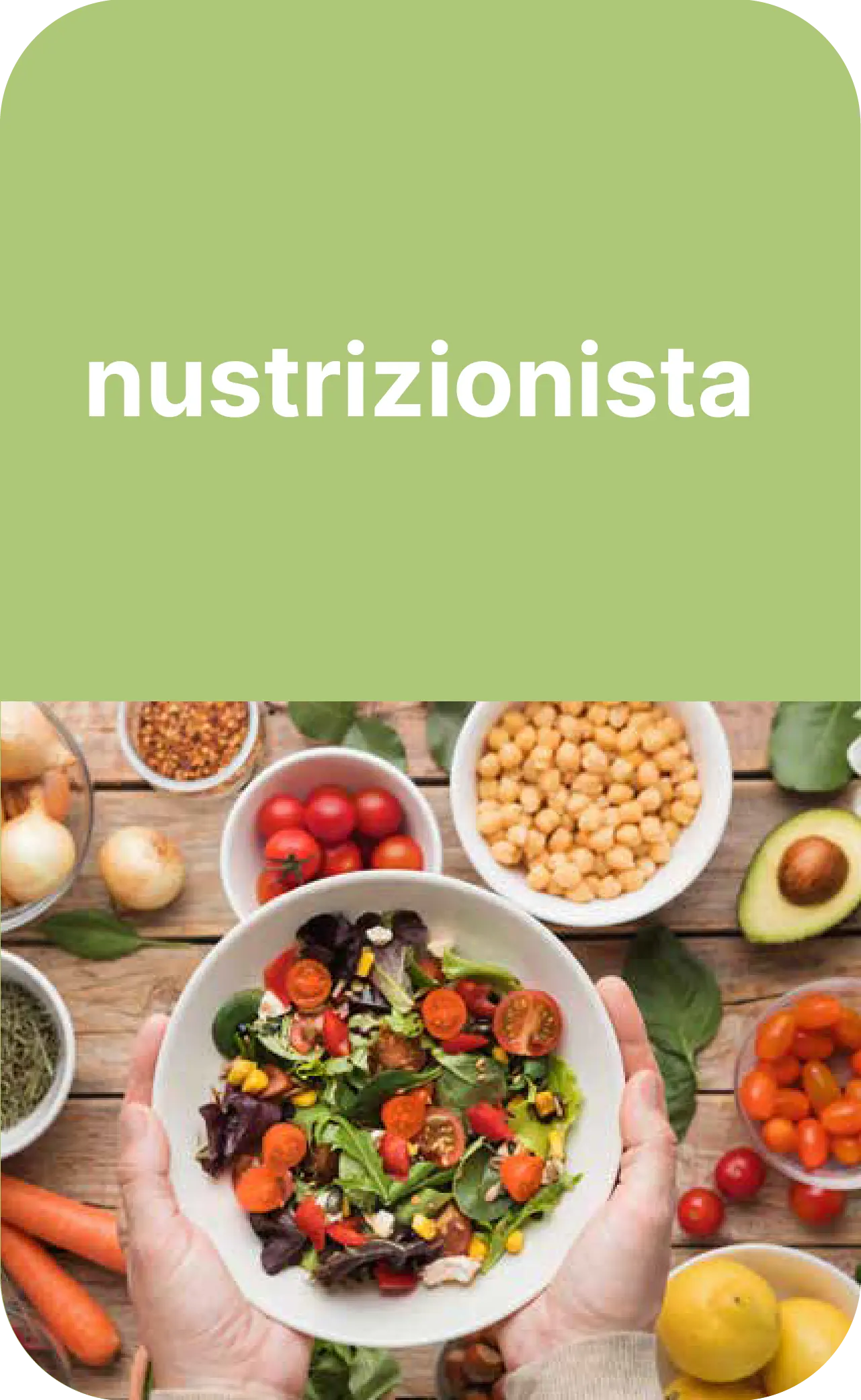 Un punto di forza di Gleater: il nutrizionista